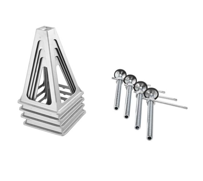 RV stabilizavimo domkratai, 4 vnt aliuminio8