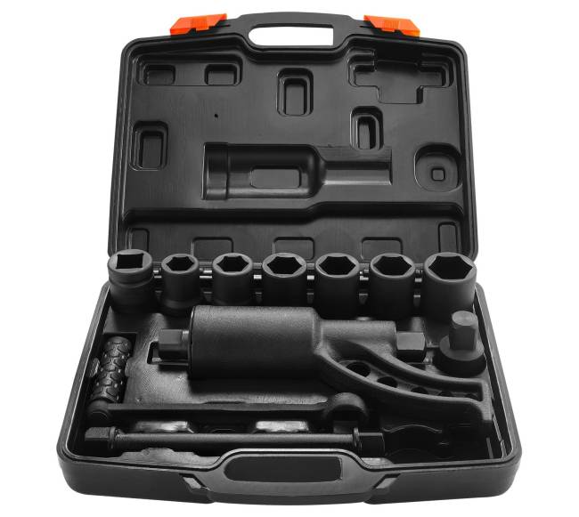 Sukimo stiprintuvas su antgalių rinkiniu10