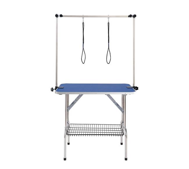 Šunų priežiūros stalas su dviem spaustukais0