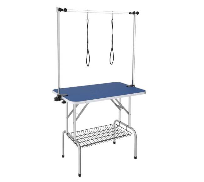 Šunų priežiūros stalas su dviem spaustukais10