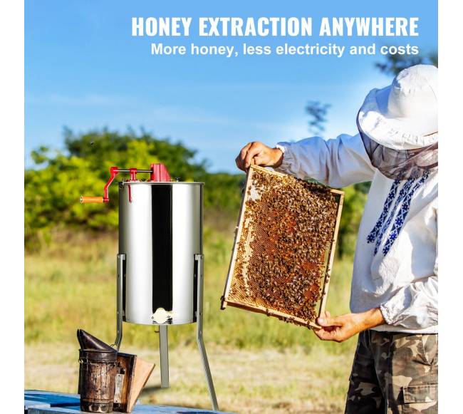 Rankinė medaus sukimo mašina, 24 rėmų1