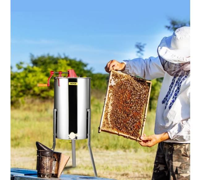 Rankinė medaus sukimo mašina, 24 rėmų7