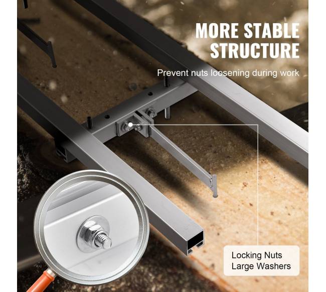 9 ft pjūklų frezavimo bėgio gidai2