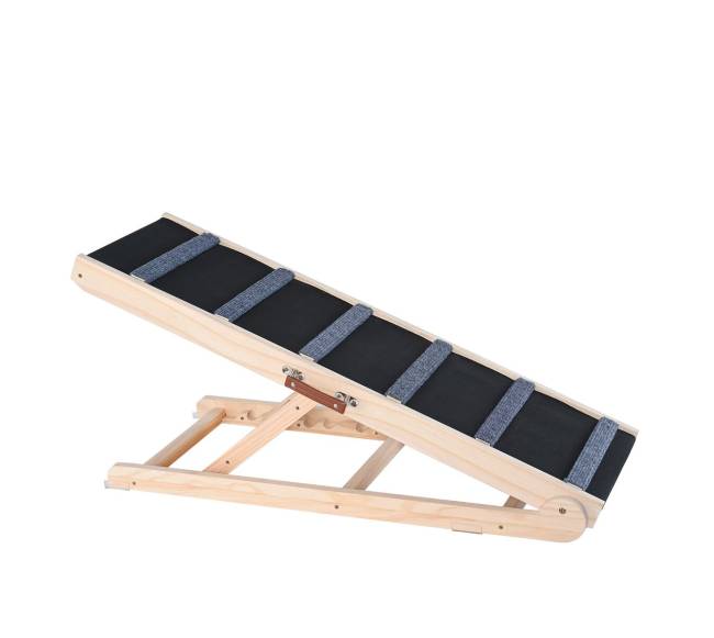 Vyriamas medinis rampas šunims ir katėms0