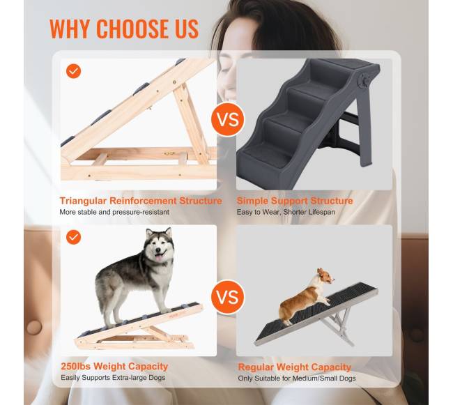 Vyriamas medinis rampas šunims ir katėms2