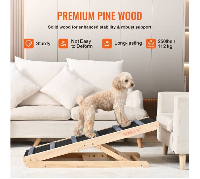 Vyriamas medinis rampas šunims ir katėms3