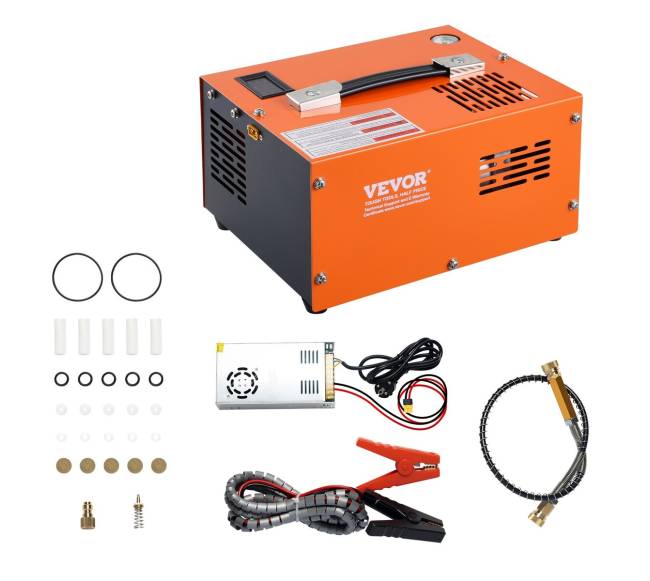 PCP oro kompresorius 4500 PSI išorinis keitiklis8