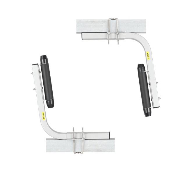 Valties priekabos gidai, reguliuojami 52 cm10