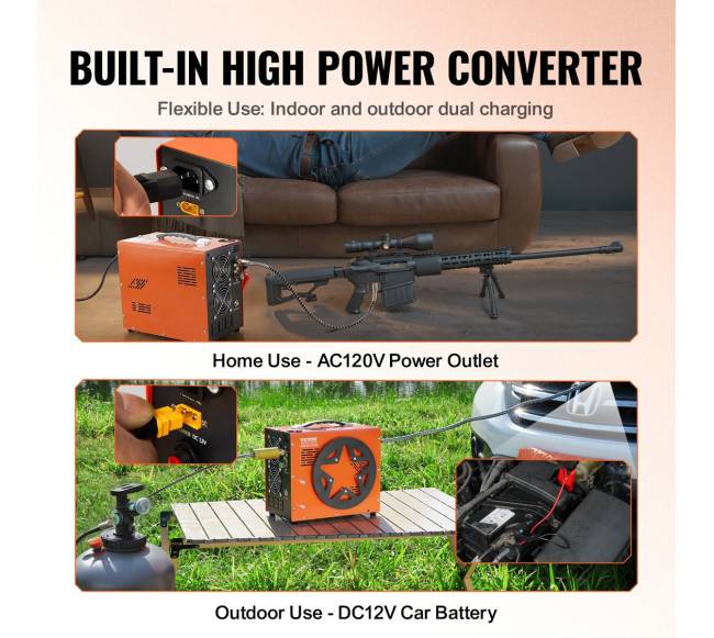 nešiojamas pcp kompresorius, 4500 psi3