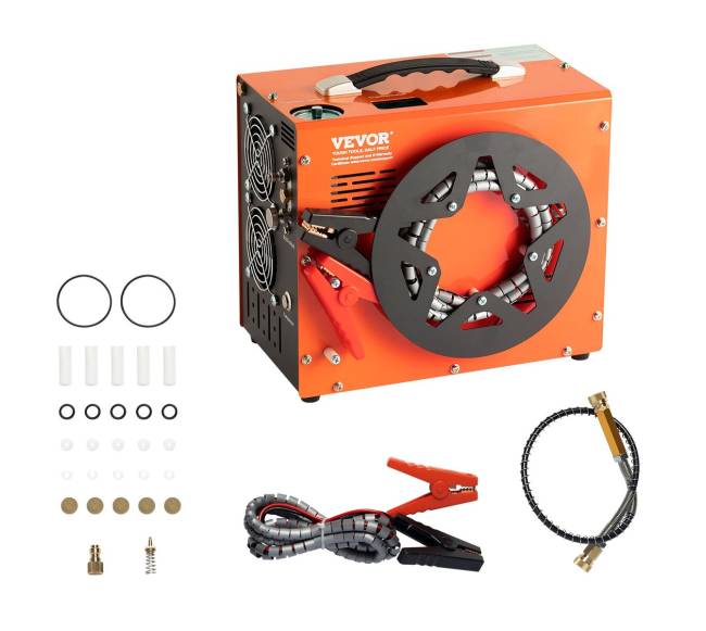 nešiojamas pcp kompresorius, 4500 psi8