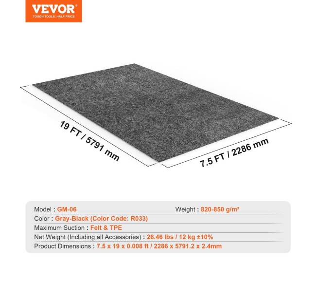 Garažinė grindų danga apsaugo nuo vandens ir purvo6