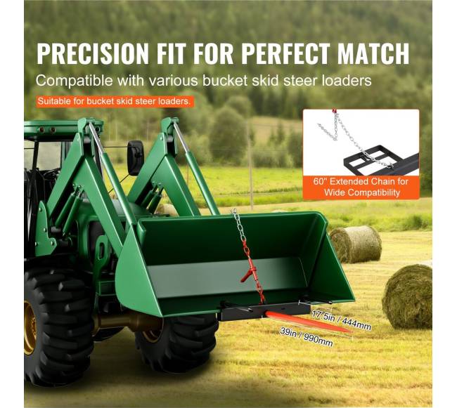 Šieno šakė 99 cm traktoriui3