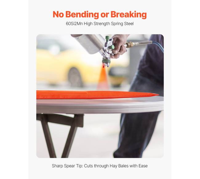 49 cm šieno šakė su krautuvu2