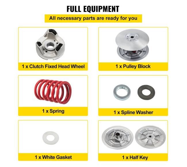 Yamaha G2-G28 golfo vežimėlio sankabos komplektas5