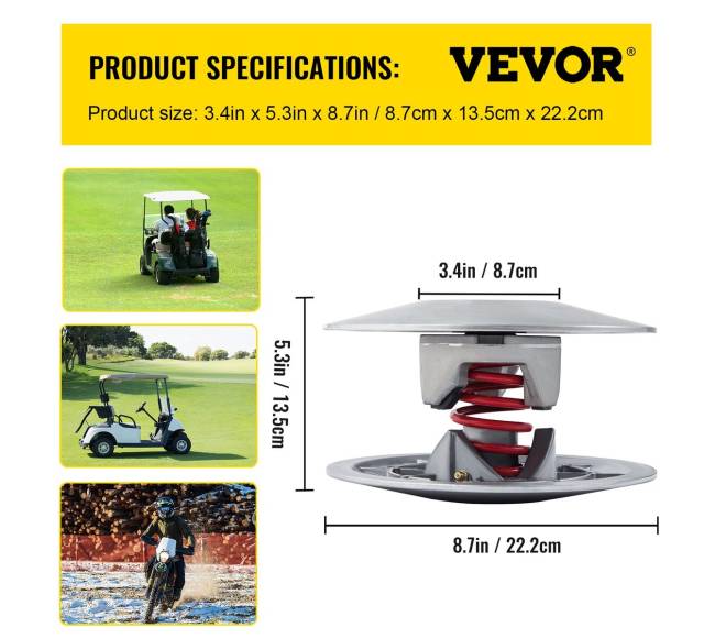 Yamaha G2-G28 golfo vežimėlio sankabos komplektas6