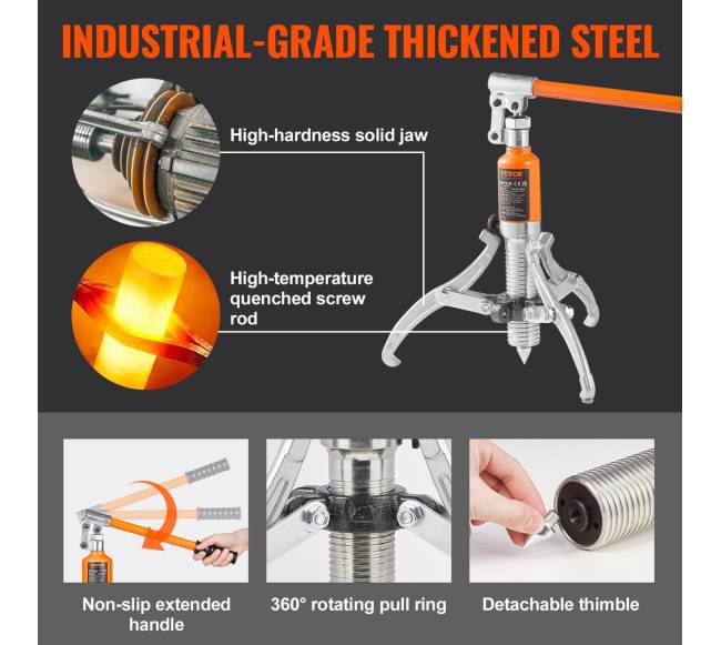 Hidraulinis dantračių nuėmiklis, 5 tonų2