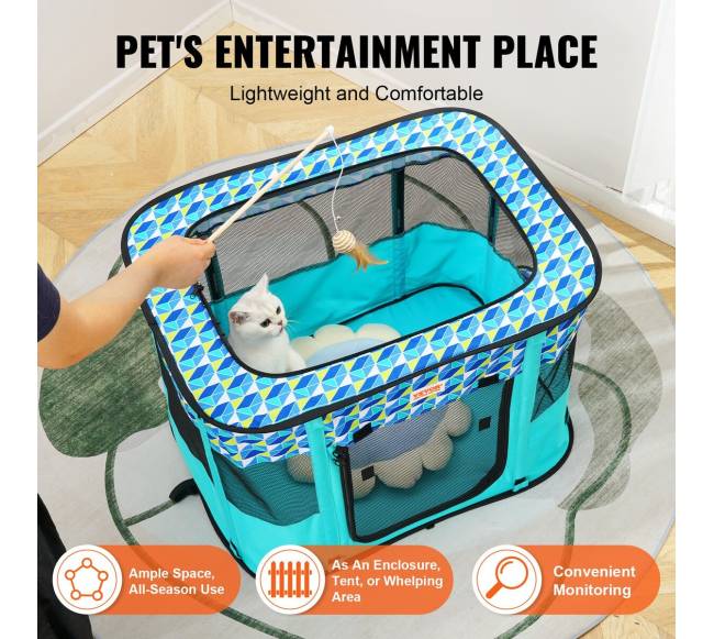 Sulankstoma gyvūnų aptvara, nešiojama3