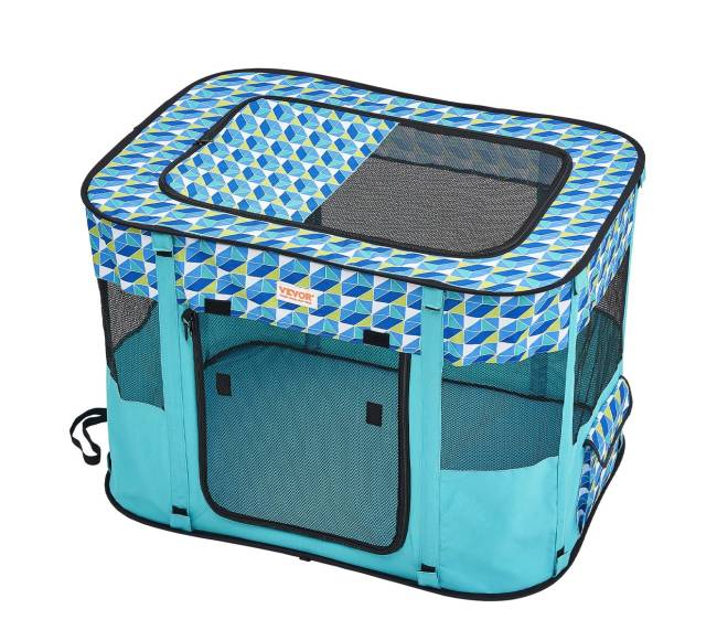 Sulankstoma gyvūnų aptvara, nešiojama8