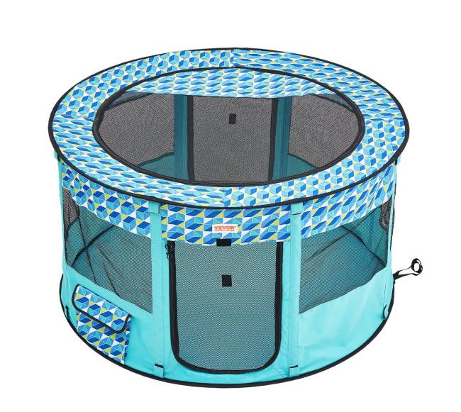 Sulankstoma apvali augintinių žaidimo aikštelė0