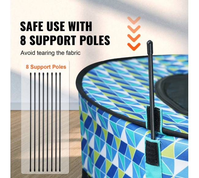 Sulankstoma apvali augintinių žaidimo aikštelė4