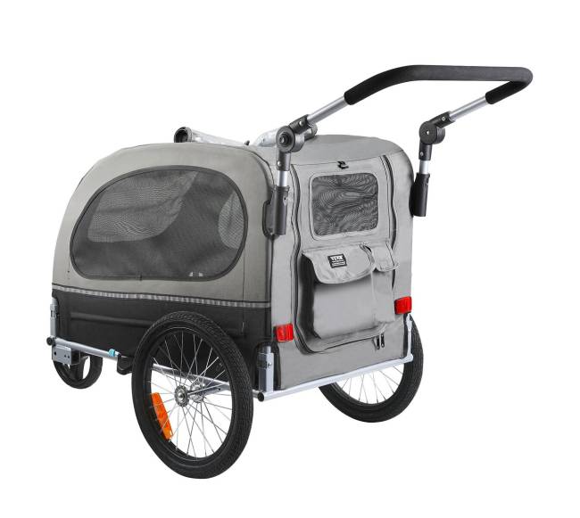 Šunų dviračio priekaba, palaiko iki 40 kg8