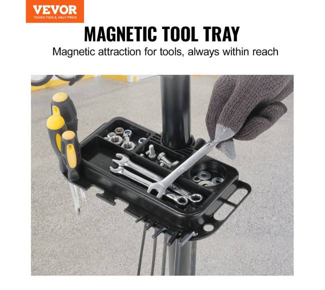 Dviračių remonto stovas, reguliuojamas aukštis6