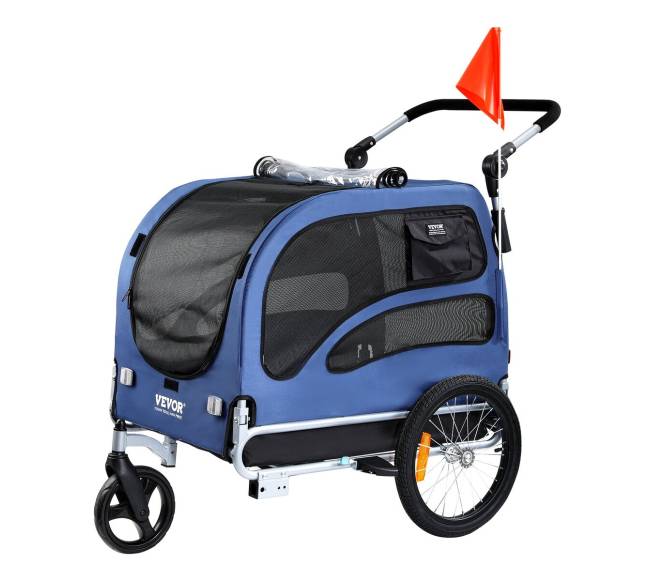 Dviračio priekaba augintiniams iki 45 kg0