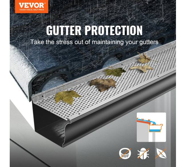 Latakų uždanga 152mm, filtras, 52vnt.1