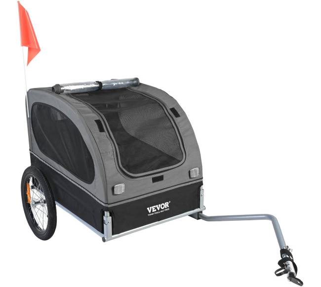 Šuns dviračio priekaba iki 40 kg8