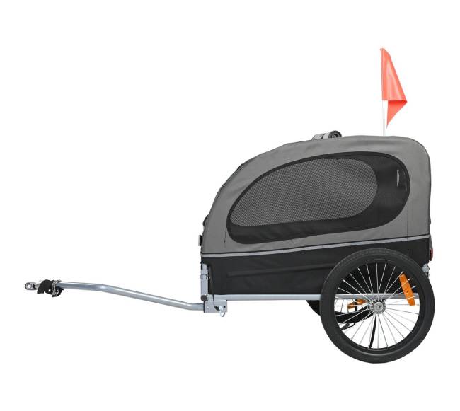 Šuns dviračio priekaba iki 40 kg9