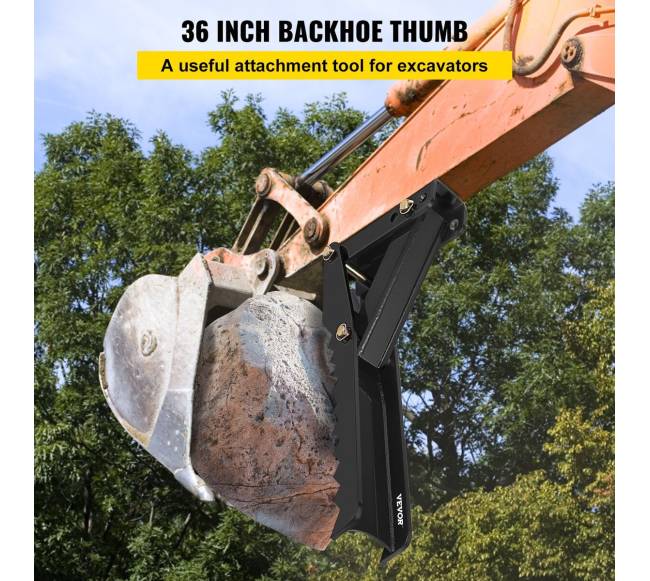 Reguliuojami ekskavatoriaus suspaudimo antgaliai 91 cm1