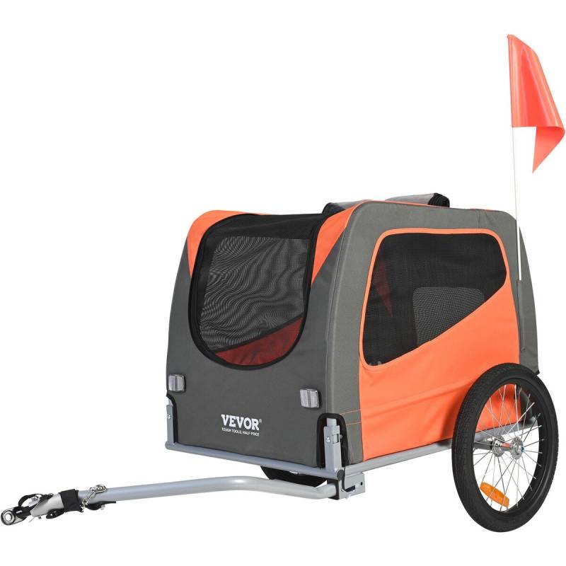 Šunų dviračio priekaba iki 30 kg0