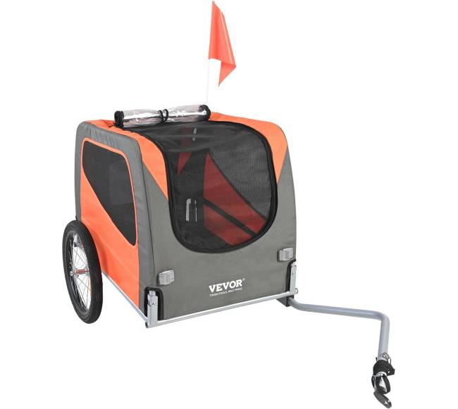 Šunų dviračio priekaba iki 30 kg8