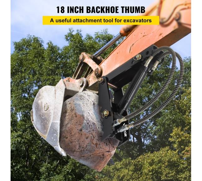 Hidraulinės kaušo griebtuvas, juodas plienas1