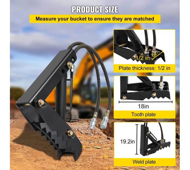 Hidraulinės kaušo griebtuvas, juodas plienas2