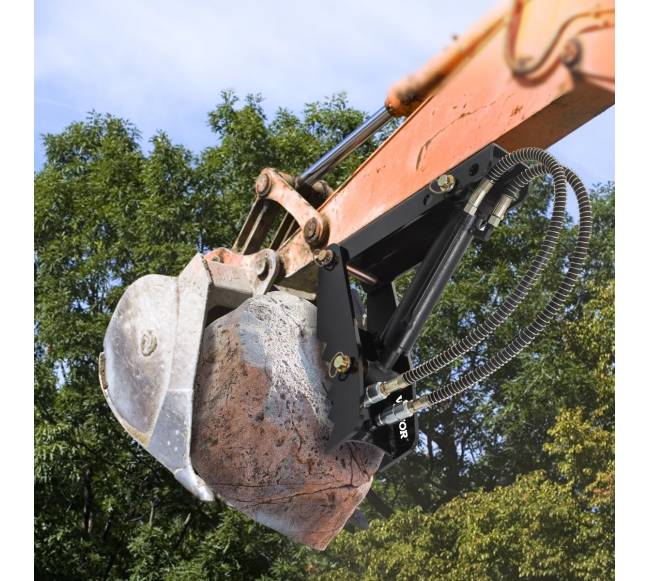 Hidraulinės kaušo griebtuvas, juodas plienas7