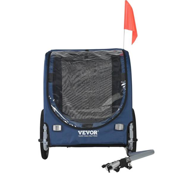 Šuns vežimėlis dviračiui iki 45 kg10