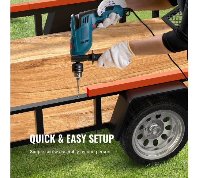 Dviejų pusių priekabos uodegos kėlimo pagalbinė priemonė5