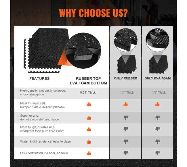 12 dalių sporto grindų kilimėliai iš EVA putplasčio5