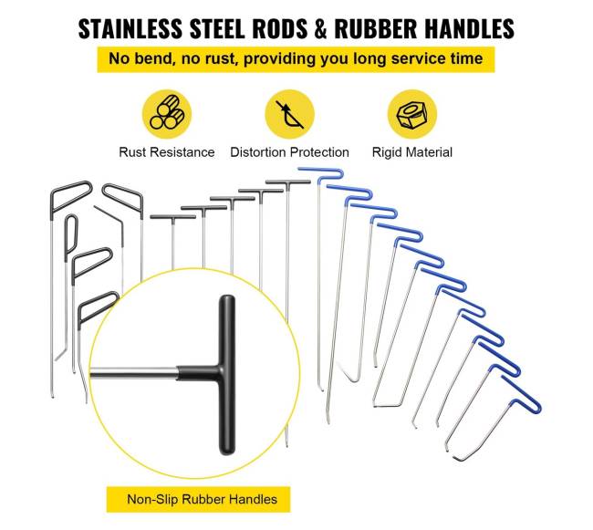 21 dalių nerūdijančio plieno įlenkimų šalinimo rinkinys4