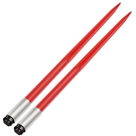 Šienų smaigai su tvirtinimu traktoriams 125 cm0