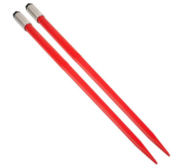 Šienų smaigai su tvirtinimu traktoriams 125 cm8