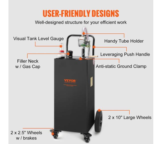 kuro talpykla su rankiniu siurbliu 132 litrai 4 ratai3