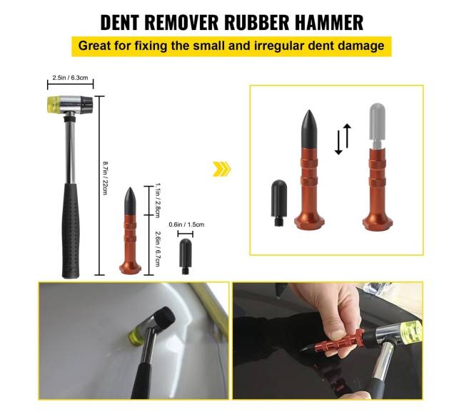 Dažų nepažeidžiantis įlenkimų šalinimo rinkinys3