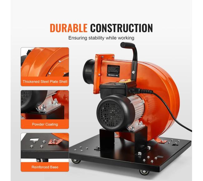 Dulkių surinktuvė 1 AG, 460 CFM oro srautas5