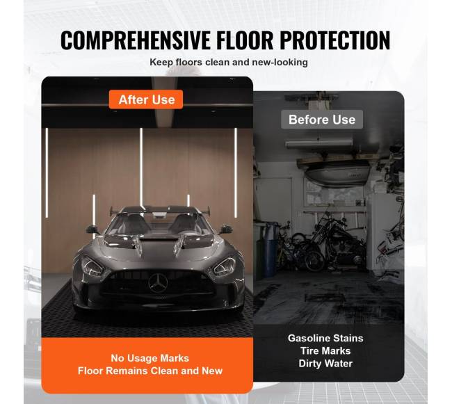 Garažo grindų danga guminė ritinėlis 1,24x2,47m5