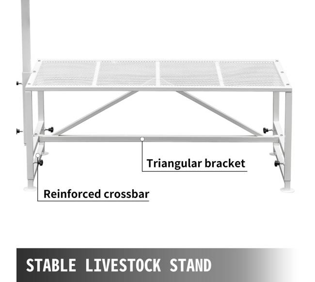 Gyvulių kirpimo stovas su galvos laikikliu5