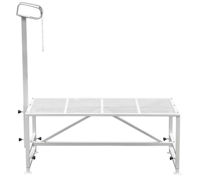 Gyvulių kirpimo stovas su galvos laikikliu8