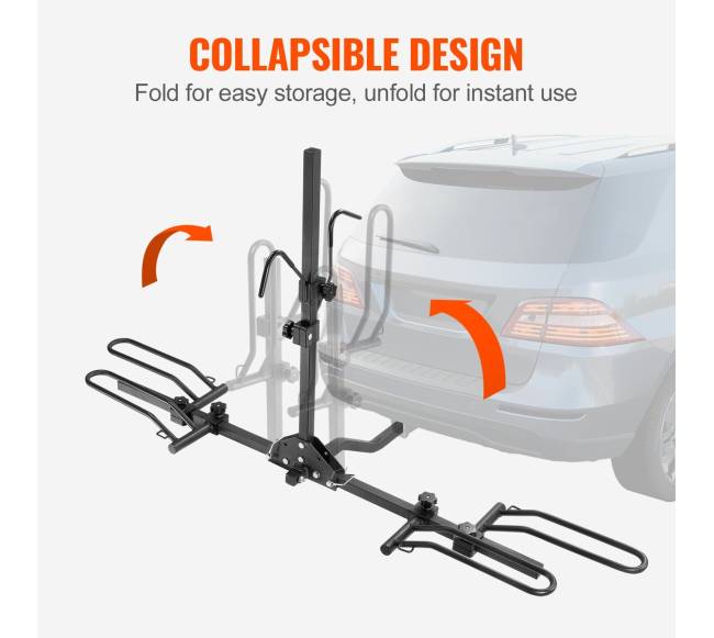 Dviračių laikiklis su kabliu, 2 dviračiai4