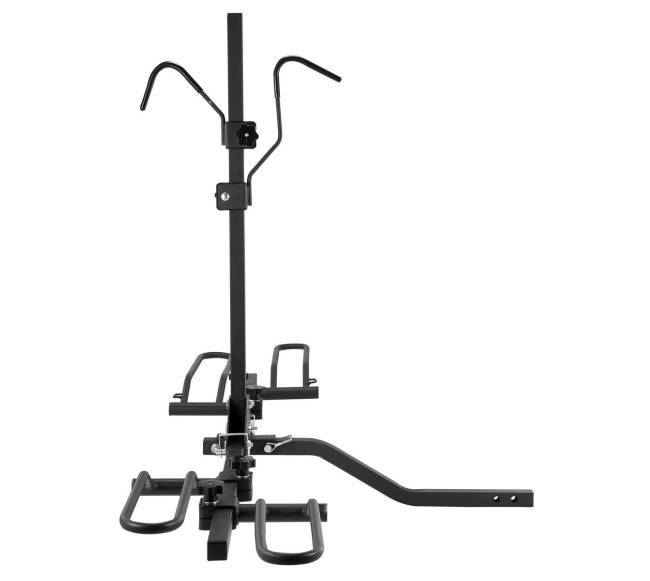 Dviračių laikiklis su kabliu, 2 dviračiai8